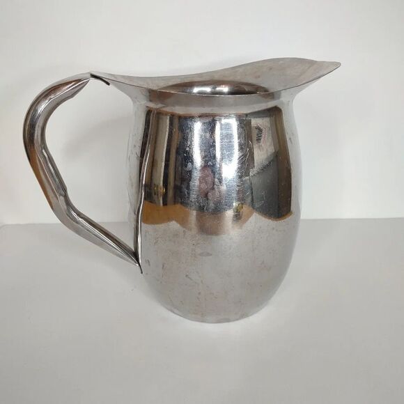 Stainless steel metal pitcher ICE cold water Lemonade Kitchen Staple - Picture 7 of 7